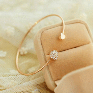 Beautiful Double Heart Love Bracelet